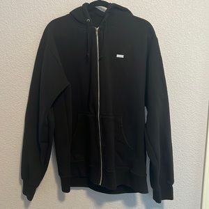 Supreme small box reflective zip up hoodie